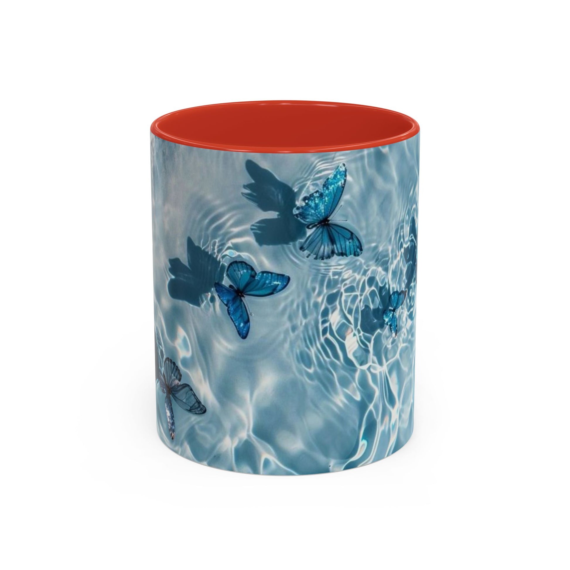 Tranquil Butterfly Coffee Mug | Serene Drinkware for Nature Lovers, Gift for Birthdays, Housewarming, Daily Motivation, Home Decor