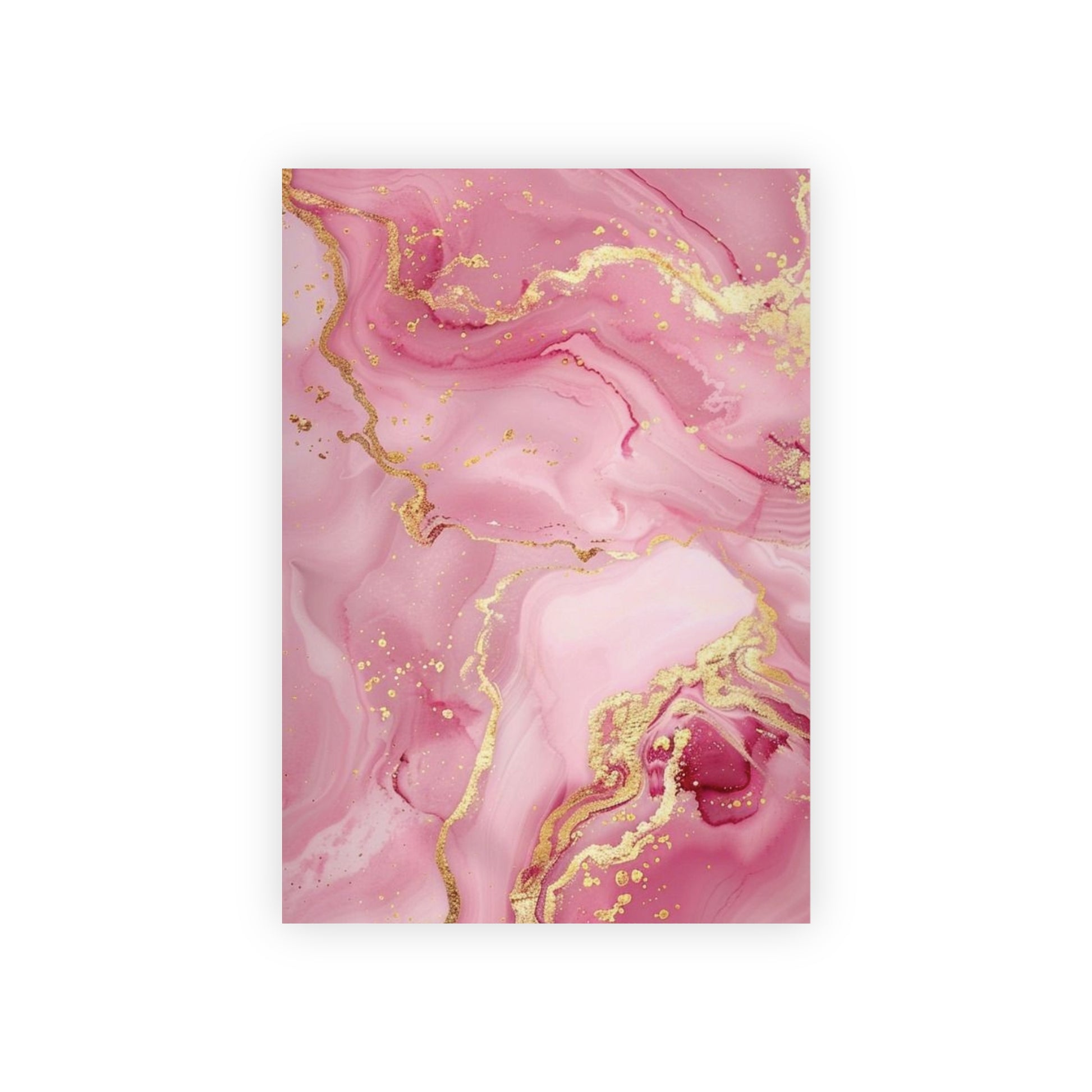 Elegant Pink Marble Gift Wrapping Paper Roll, Perfect for Holidays, Birthdays, Weddings, Special Occasions, and Celebrations